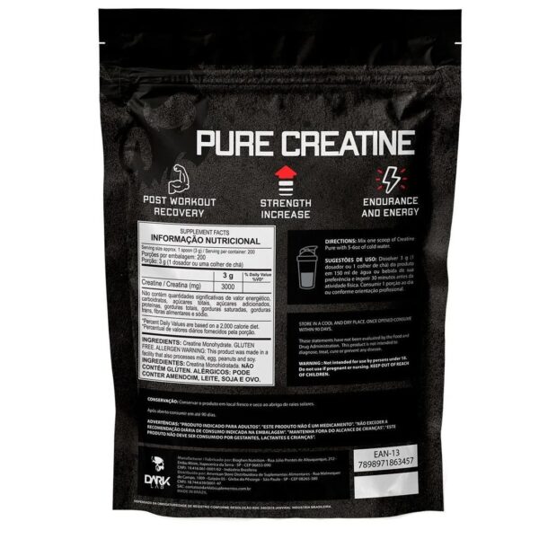Creatina Dark Lab 500g I