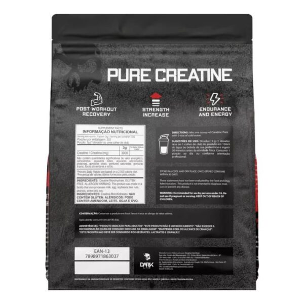 Creatina Dark Lab 1kg - Imagem 2